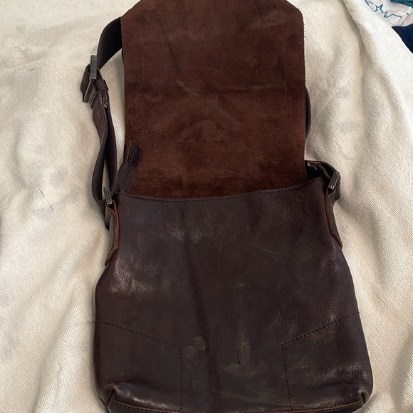 Genuine Leather crossbody bag. Good condition. - Picture 2 of 4